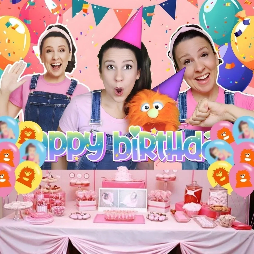 Celebrate Miss Rachel's Way: The Ultimate Birthday Bash Backdrop! NWOT Banner